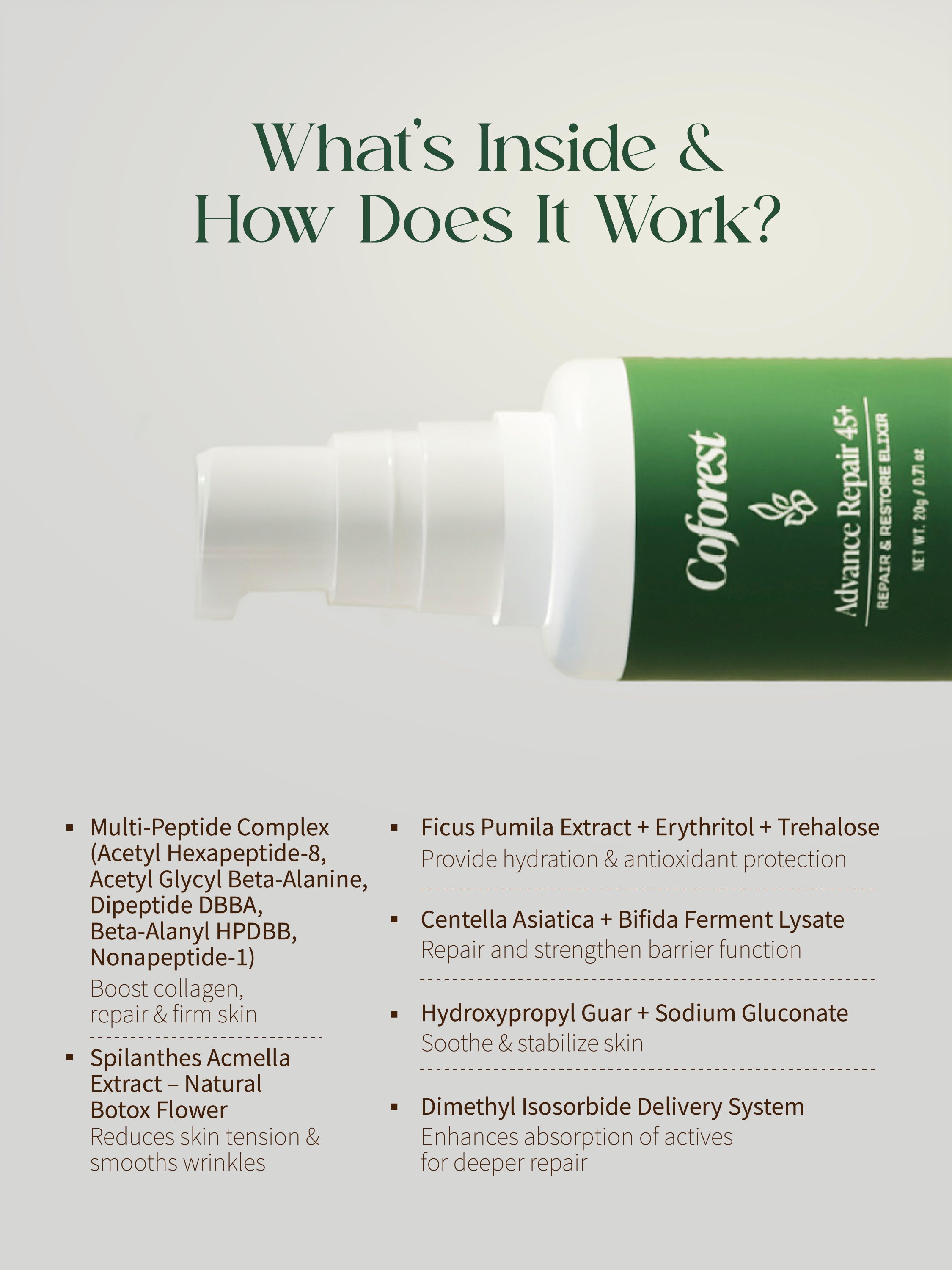 Advanced Repair 45+ Face Serum