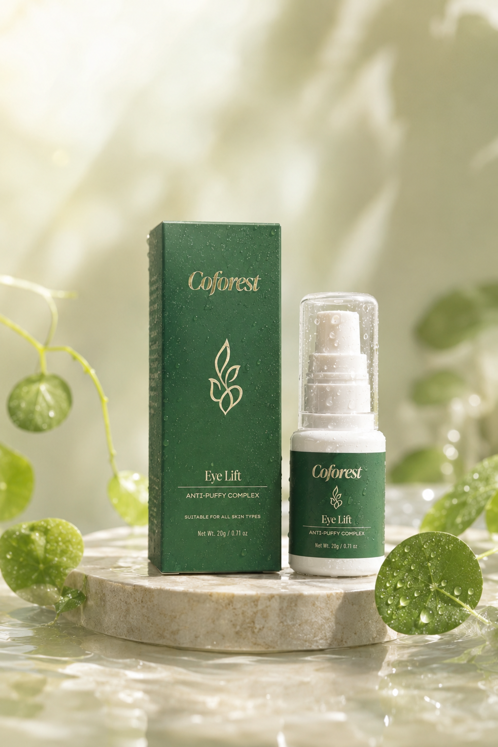 Eye Lift Eye Serum <br><br>With Peptides, Botanical Extracts for Under-Eye Puffiness, Dark Circles, Fine Lines | Reduces Under-eye Bags - 20g