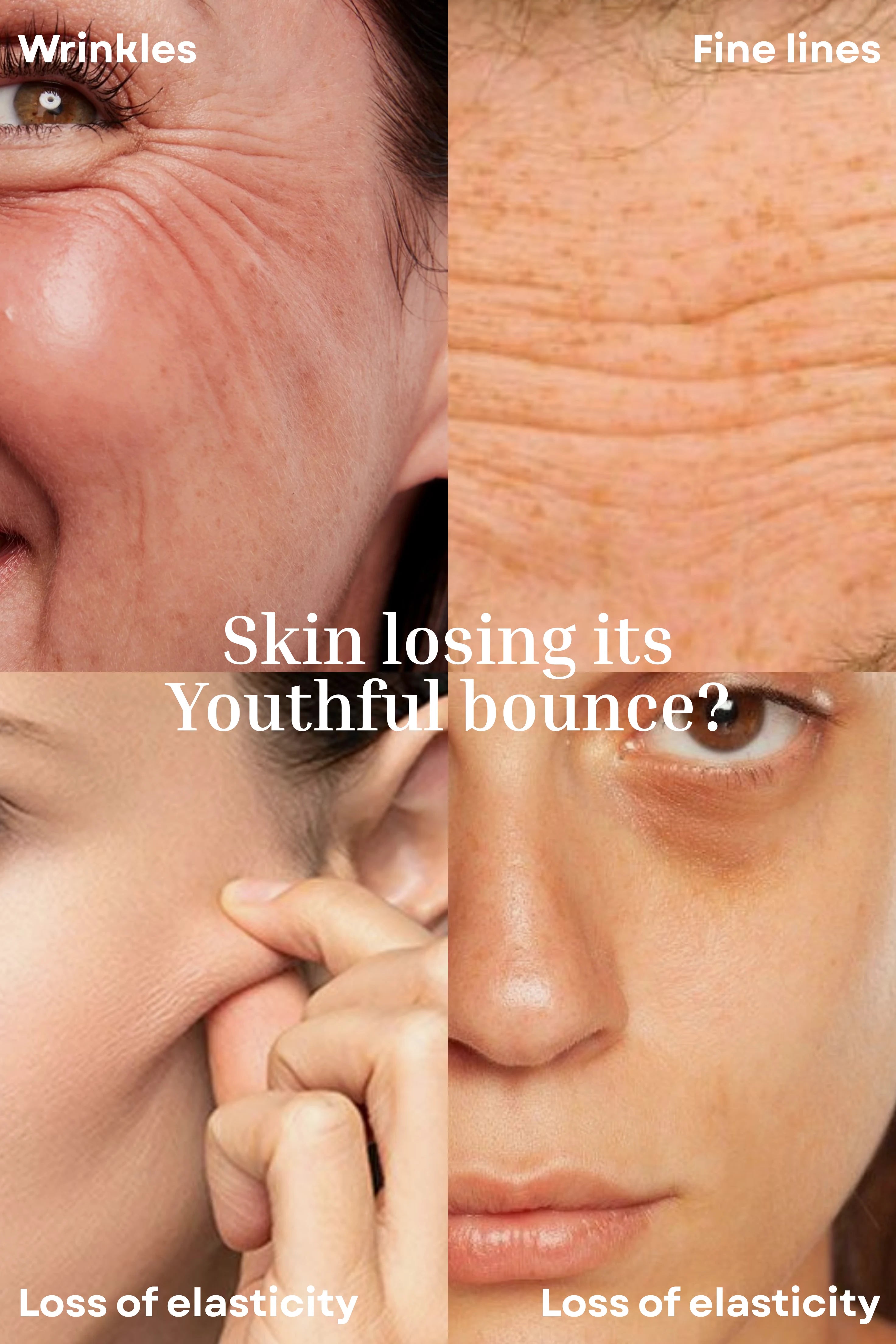 Eternal Youth Face Serum <br><br>Peptides, Probiotics, Hyaluronic Acid | Wrinkle Reduction, Fights Aging & Restores Youthful Skin | For Mature Skin - 20g
