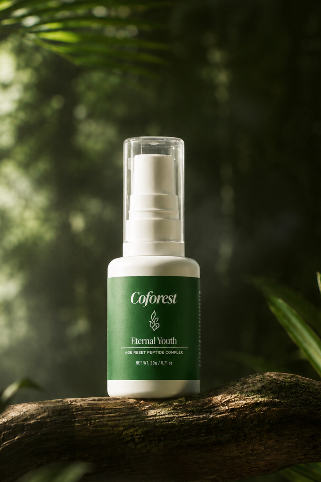 Eternal Youth Face Serum <br><br>Peptides, Probiotics, Hyaluronic Acid | Wrinkle Reduction, Fights Aging & Restores Youthful Skin | For Mature Skin - 20g