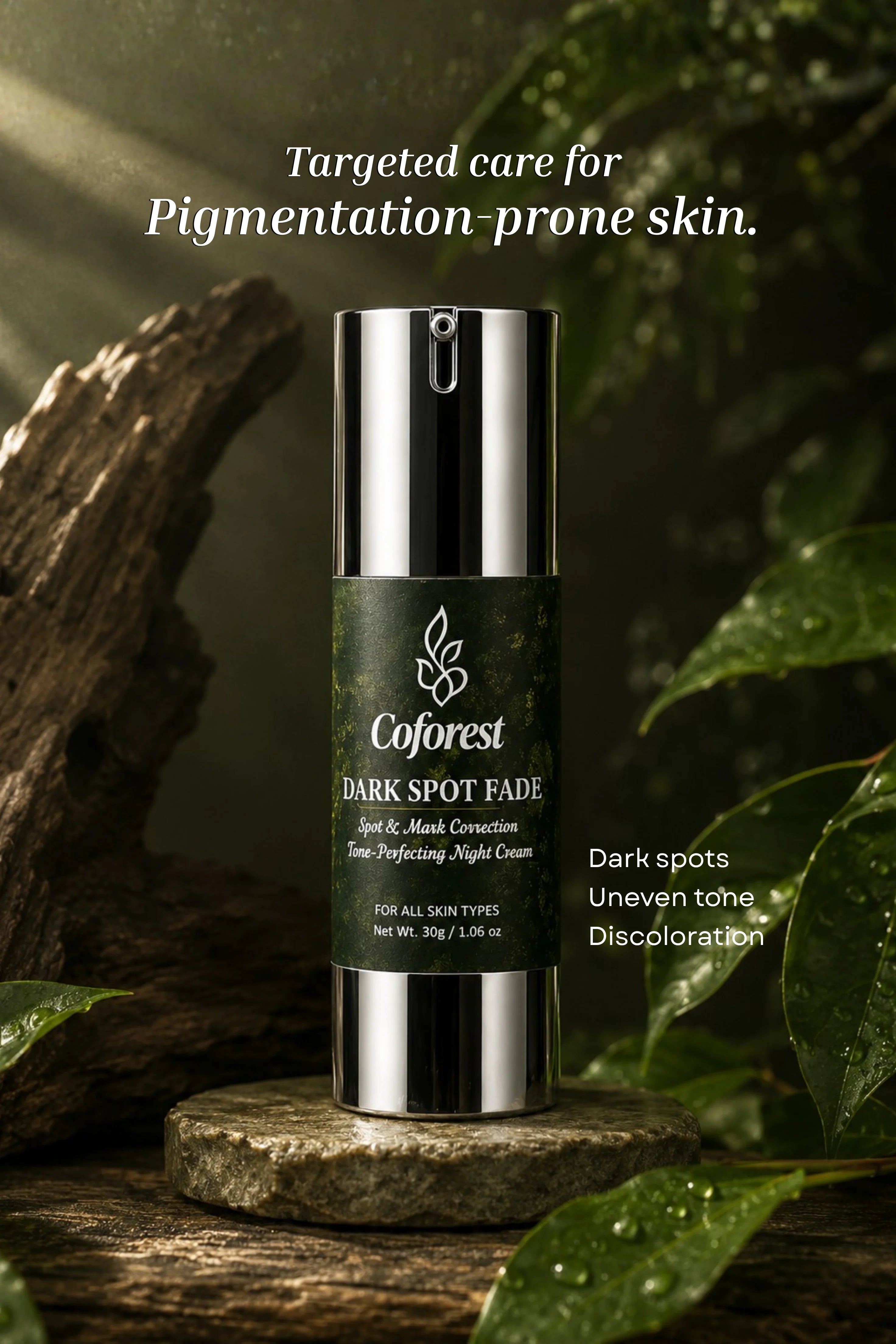 Dark Spot Fade Face Cream <br><br>Tone Perfecting Night Cream | Enhances Skin Clarity | Helps Visibly Fade Dark Spots & Pigmentation - 30g