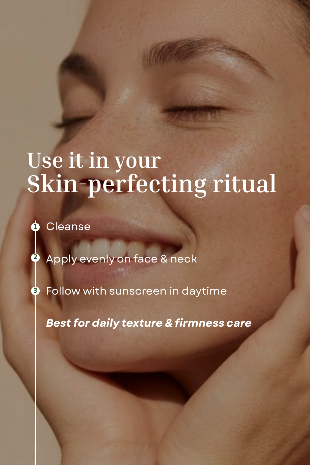 Skin Perfect Face Cream </br> </br>Multi-Peptide Day Cream | Supports Firmness & Elasticity | Smooths Fine Lines | Hydrates | Enhances Overall Appearance - 30g