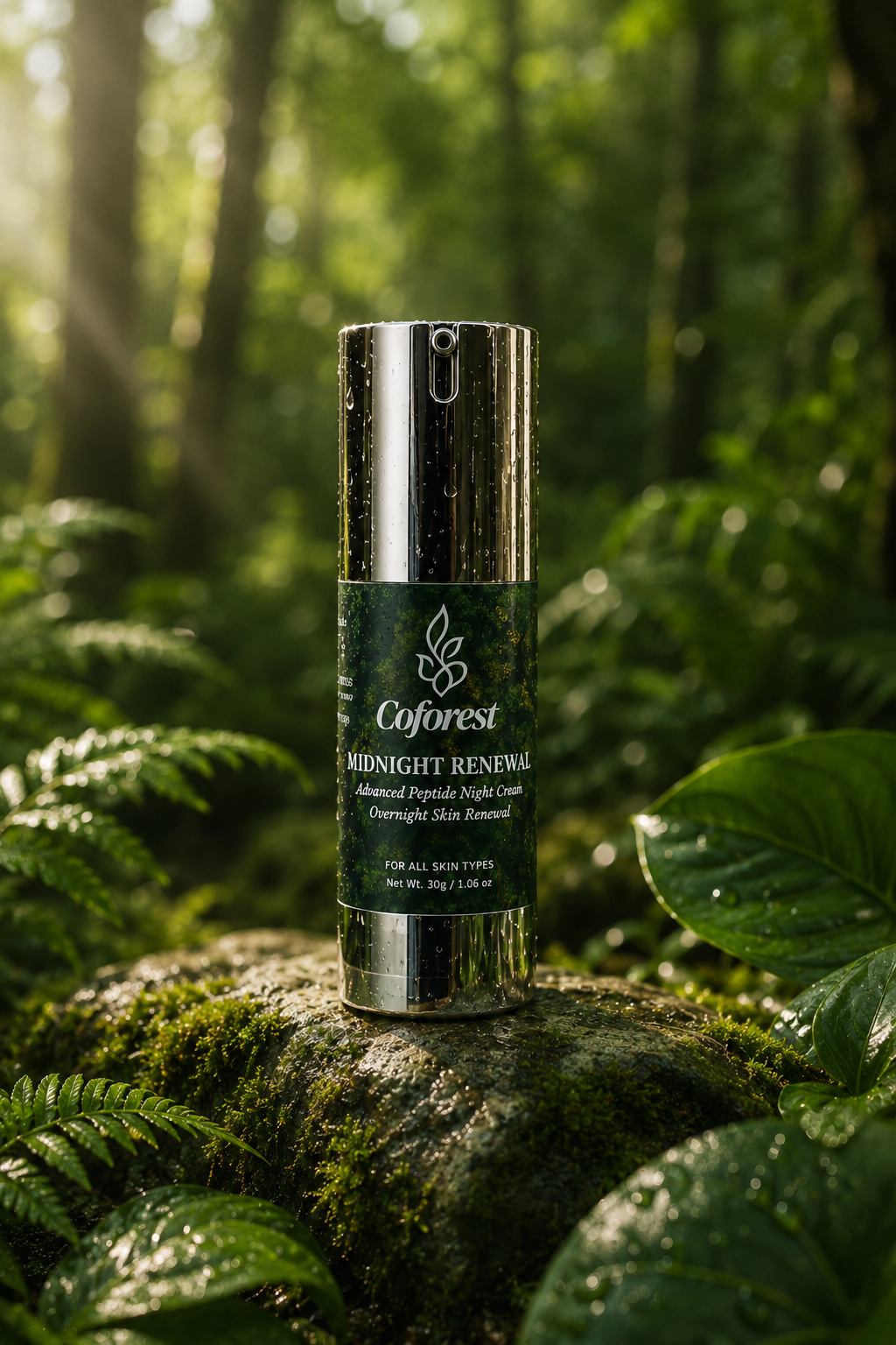 Midnight Renewal Face Cream <br><br> Advanced Peptide Night Cream with with Copper Tripeptide-1 & Retinol | Deep Repair, Overnight Renewal, Rested Skin by Morning - 30g