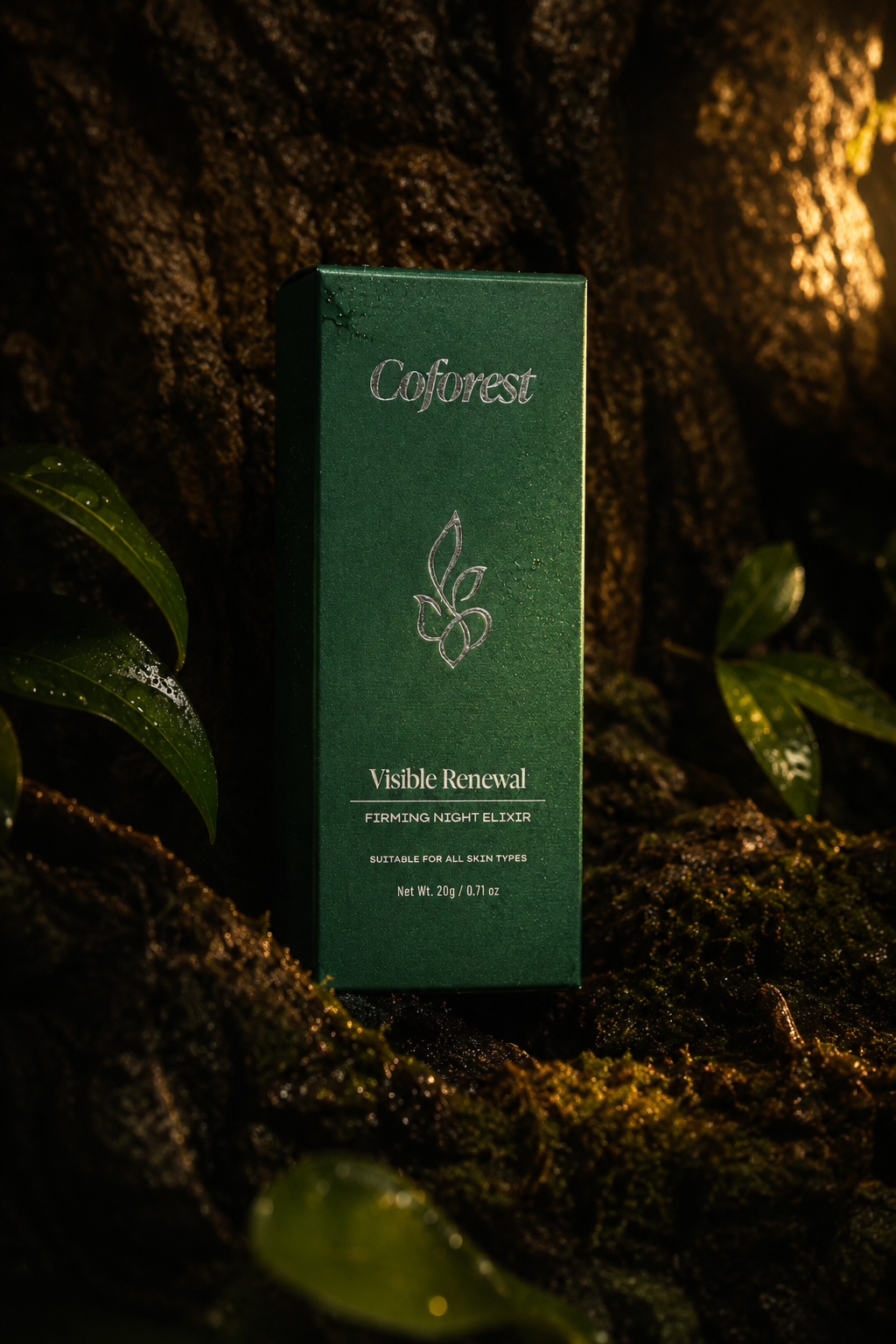 Visible Renewal Face Serum<br><br>For Nighttime Skin Repair | With Peptides & Botanical Firming Actives – Reduces Fine Lines & Smooths Texture - 20g