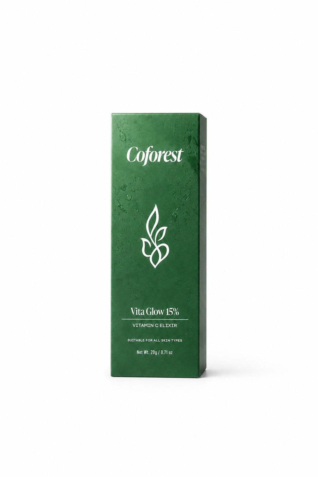 Vita Glow 15% Face Serum <br><br>Vitamin C Serum - Advanced Brightening Elixir with Peptides, Probiotics, Hyaluronic Acid | Dark Spot Reduction & Even Tone | For All Skin Types - 20g